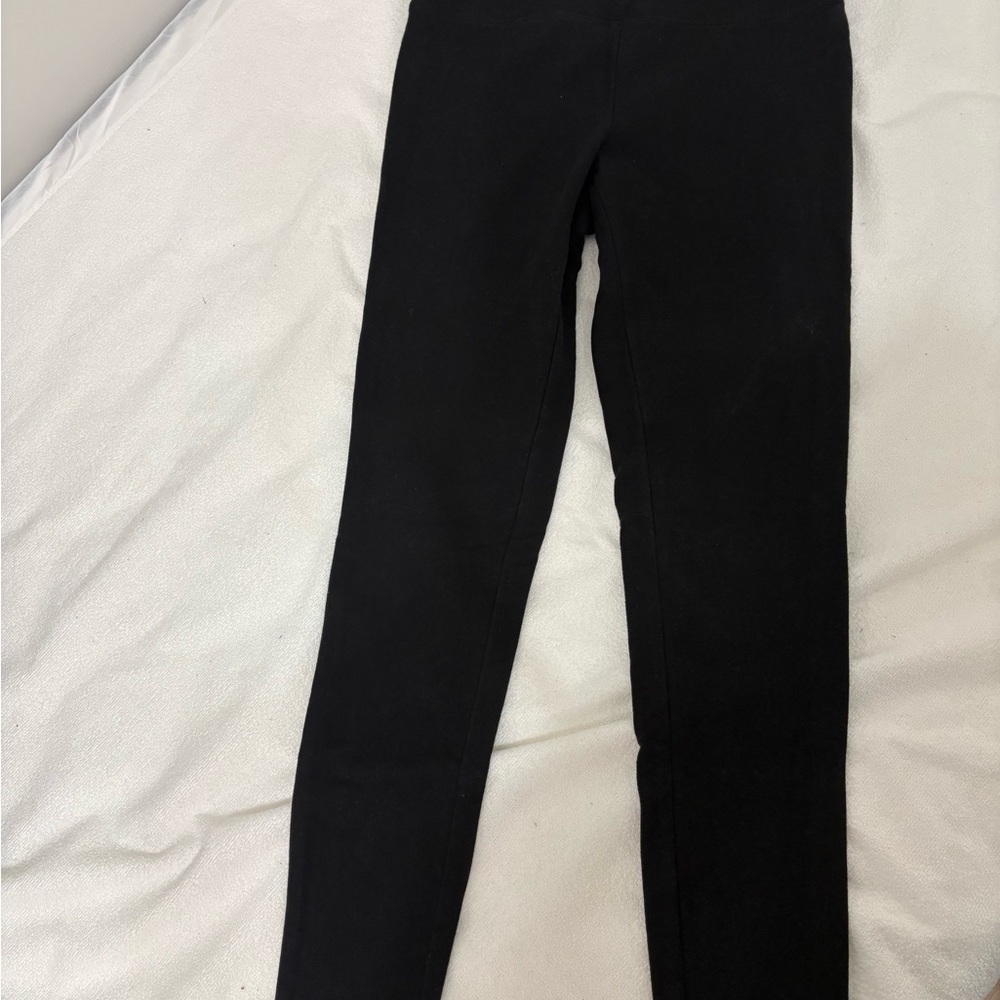 Max & Mia High Waist Black French Terry legging Women’s Soft Stretch. S